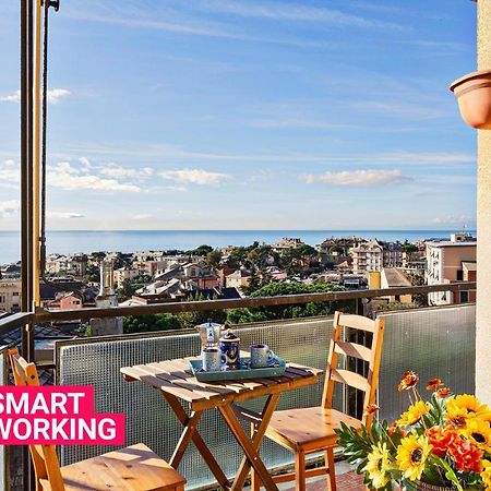 Homey Seaview Apartment By Wonderful Italy เจนัว ภายนอก รูปภาพ